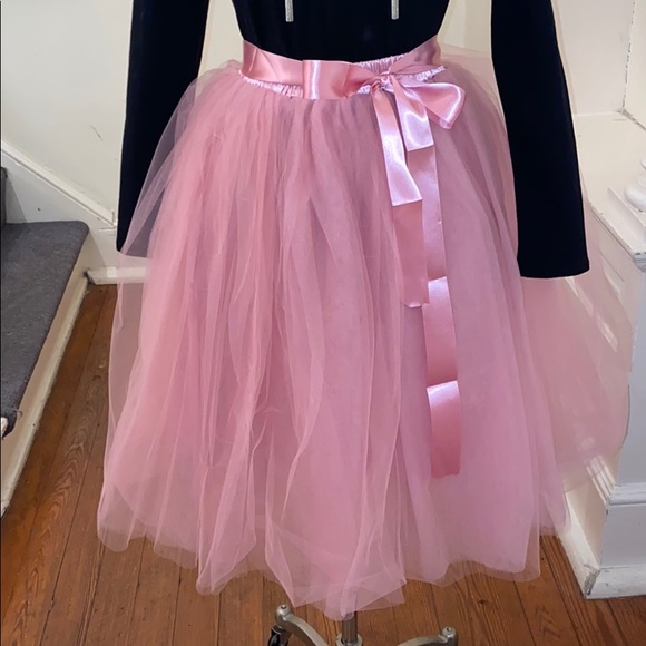 Tulle tutu PEACH, DUSTY ROSE, SOFT PINK - Picture 1 of 8